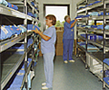 Longspan shelving: Hospital Theatre Storage