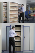 Light duty mobile shelving for office shelving solutions Light duty mobile shelving for office shelving solutions.
